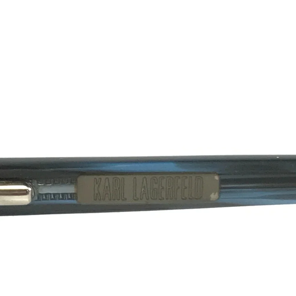 Karl Lagerfeld Eyeglasses Frames KL641 041 Blue Horn Rectangular 51-17-145